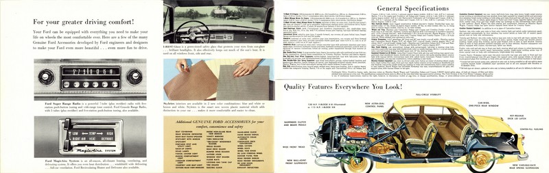 1954 Ford Brochure Page 15